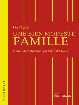 cover image of Une bien modeste famille